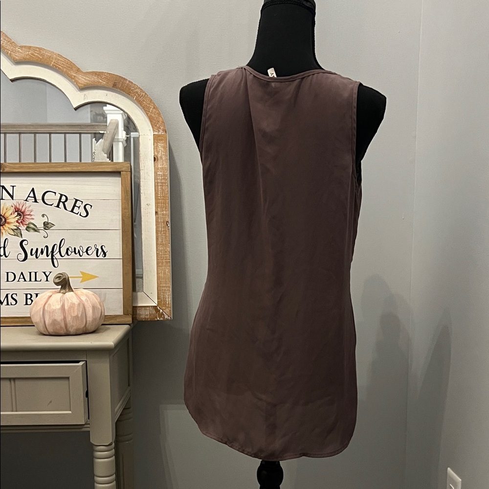 Studio Y Mauve Embellished Tank Top - Picture 4 of 4